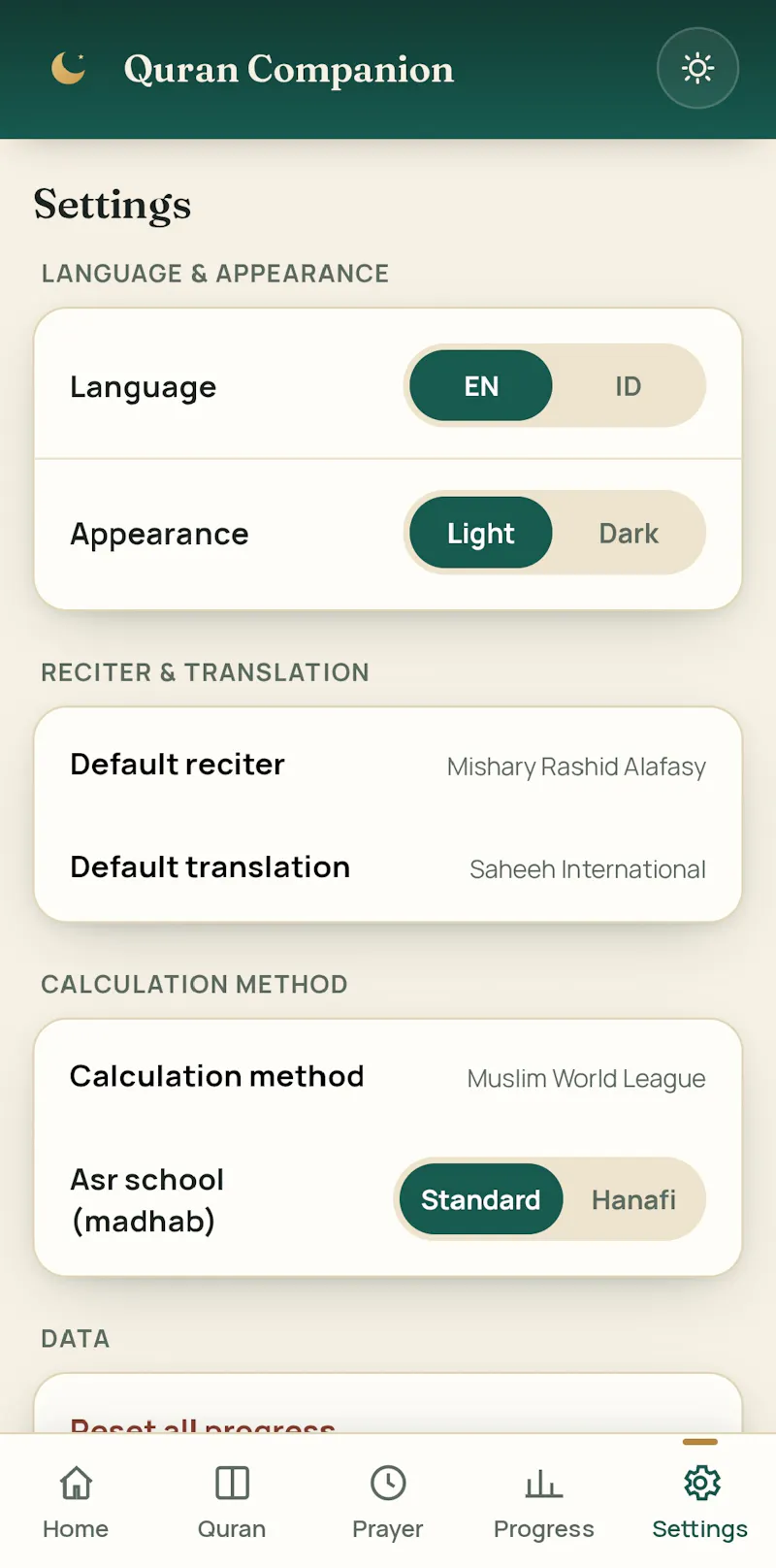 Quran Companion screenshot 3