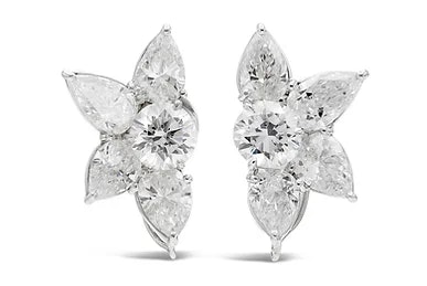 Compre aretes de gotas de diamantes de Harry Winston media 2