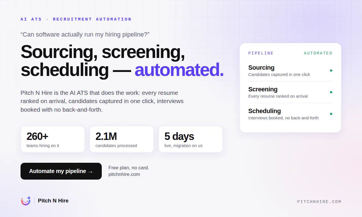 Pitch N Hire 截图 5