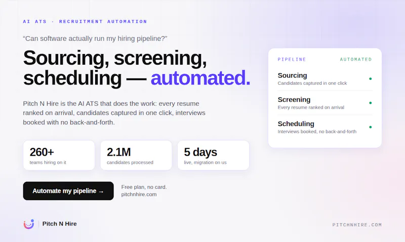 Pitch N Hire screenshot 6