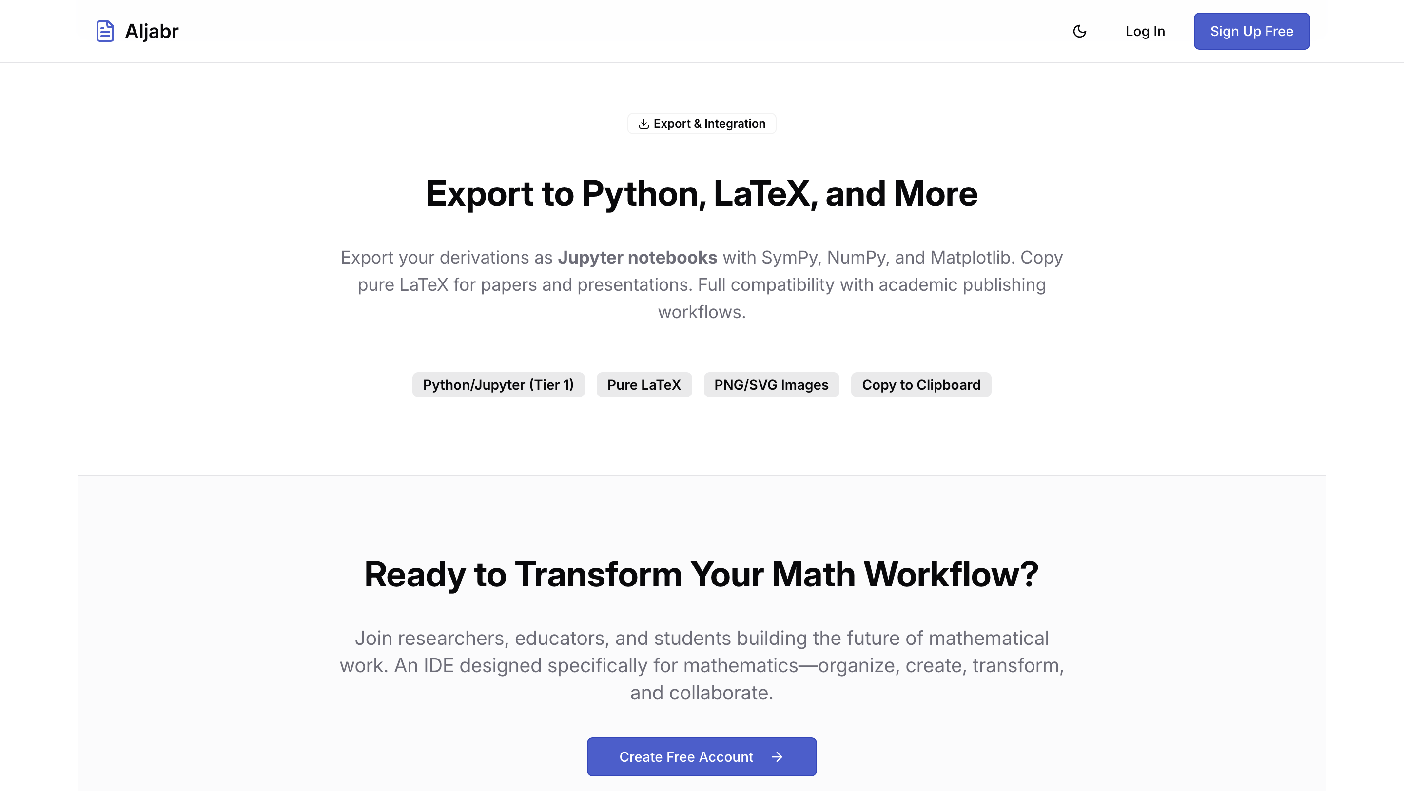 Aljabr | The Math IDE gallery image