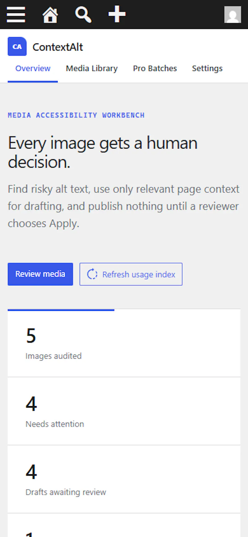 ContextAlt screenshot 1