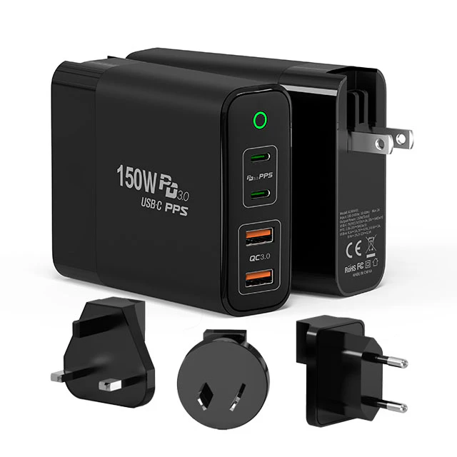 150W GaN Charger PD3.0 PPS USB-C Charger