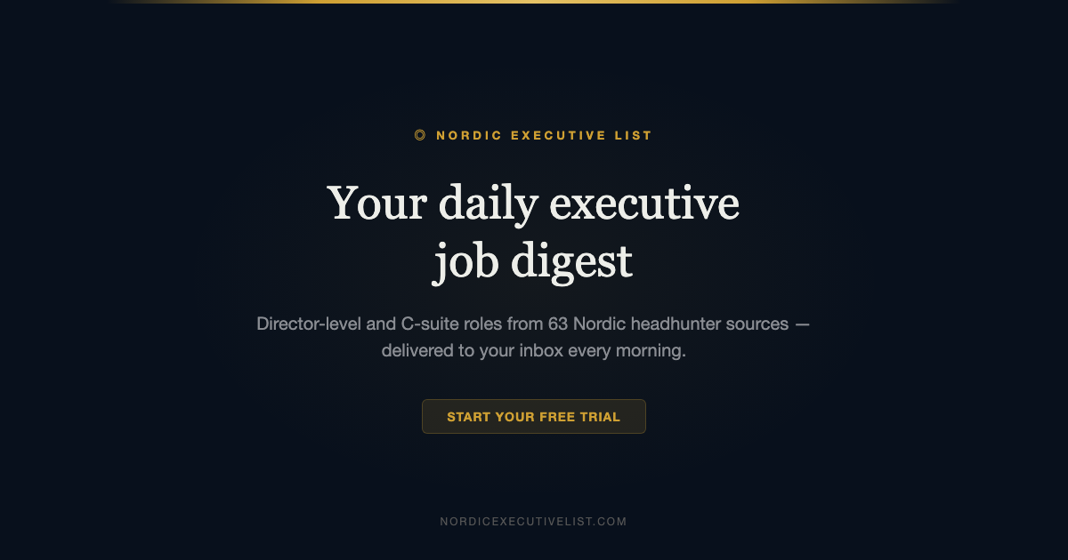 Nordic Executive List gallery image