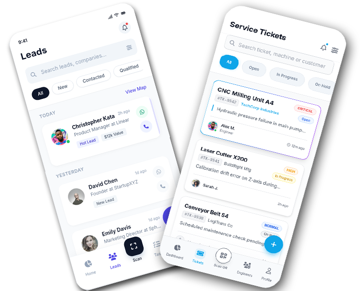 Frenzin Crm - Card Scanning CRM gallery image