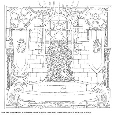 HBO's Game of Thrones Coloring Book gallery image