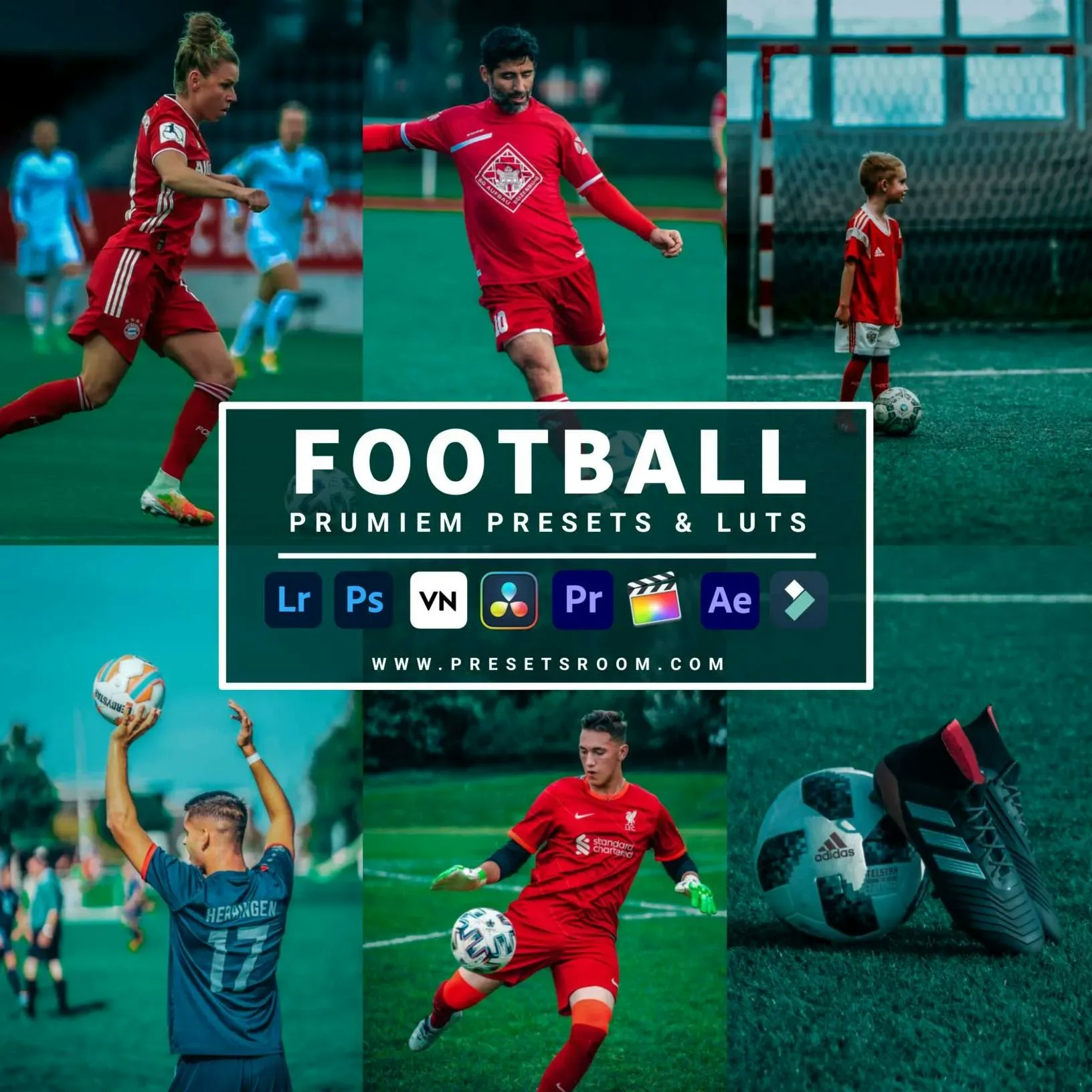 Futbol Lightroom Ön Ayarları ve Luts - Futbol Lightroom Ön Ayarları ve Luts Koleksiyonu medya 1