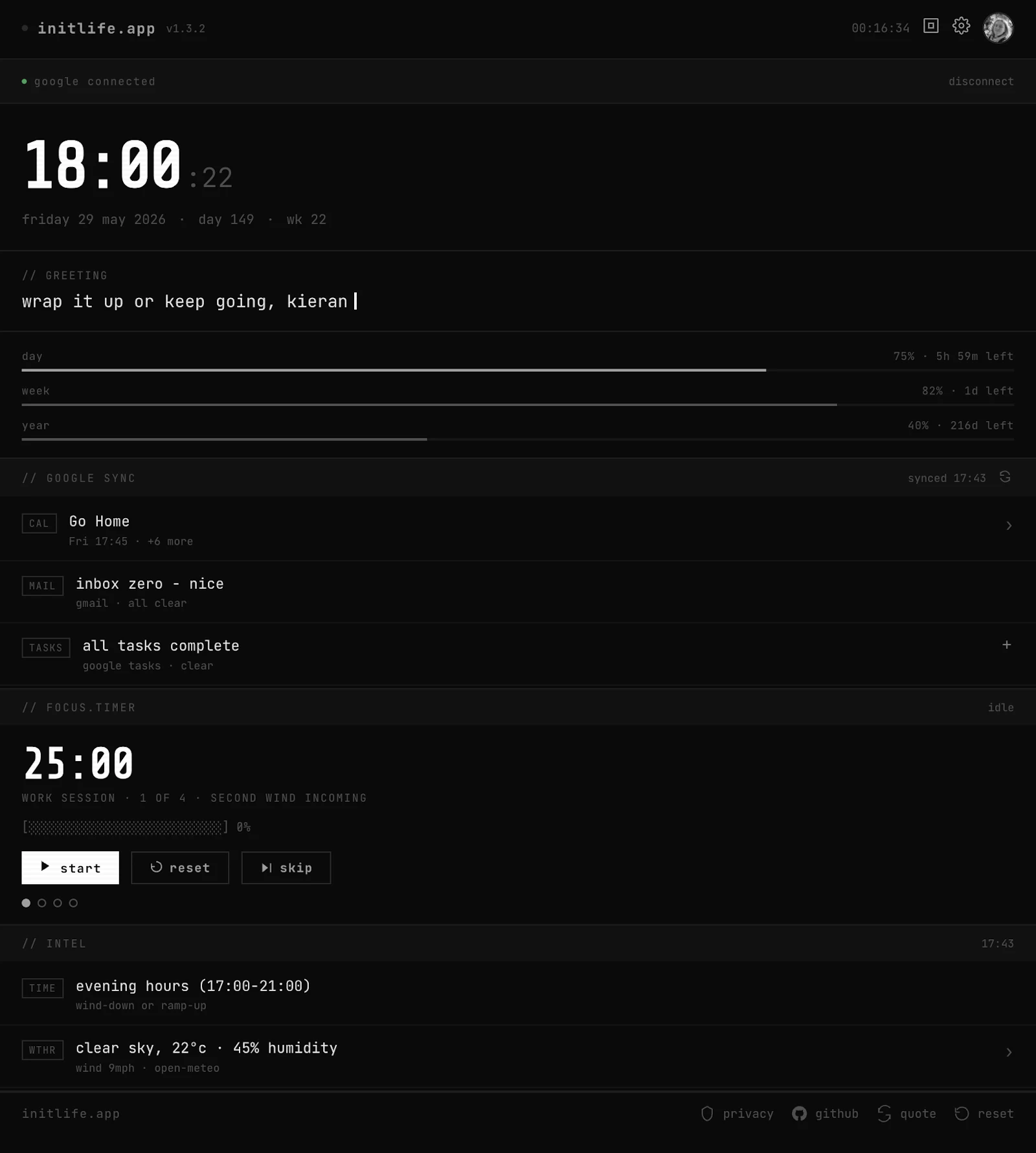 InitLife screenshot 2
