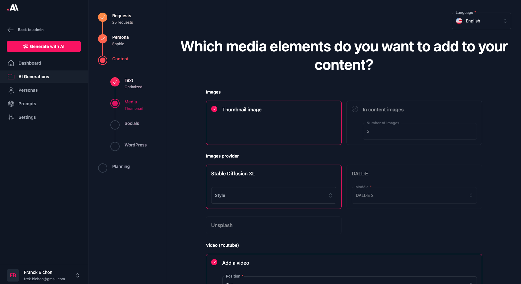 otomatic.ai - Generieren Sie KI -Inhalte für Ihre WordPress -Website Medien 6