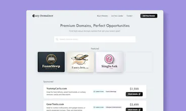 Easy Domainer gallery image
