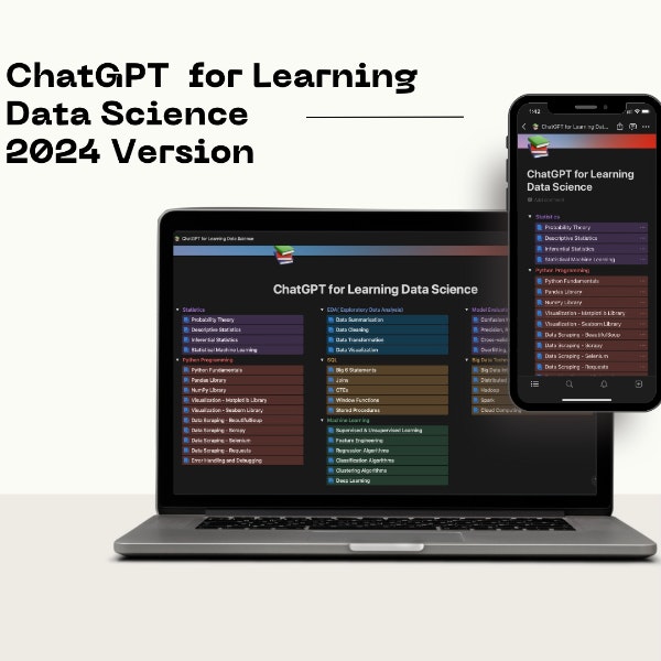 ChatGPT for Learning Data Science: 2024 