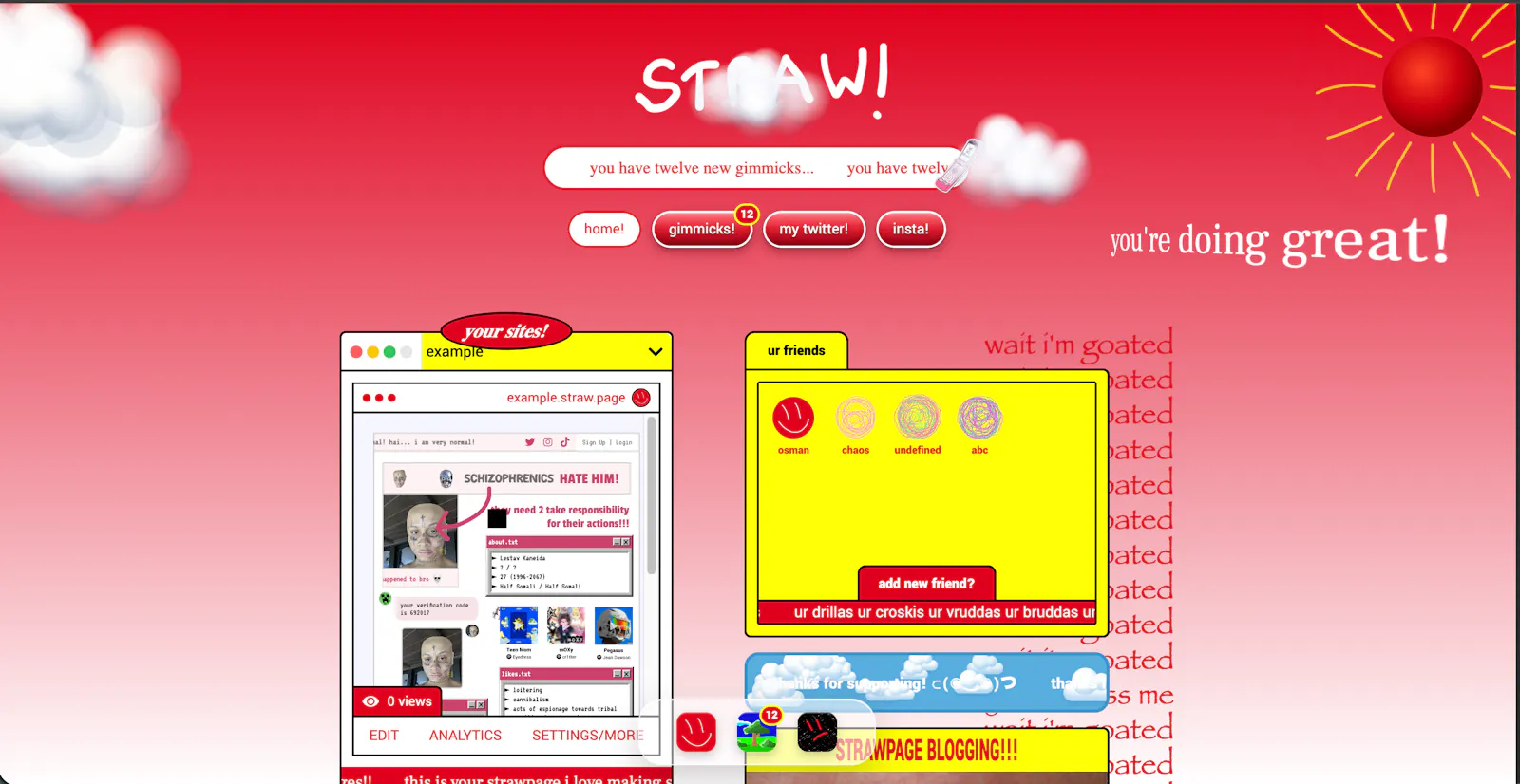 StrawPage V3 screenshot 1