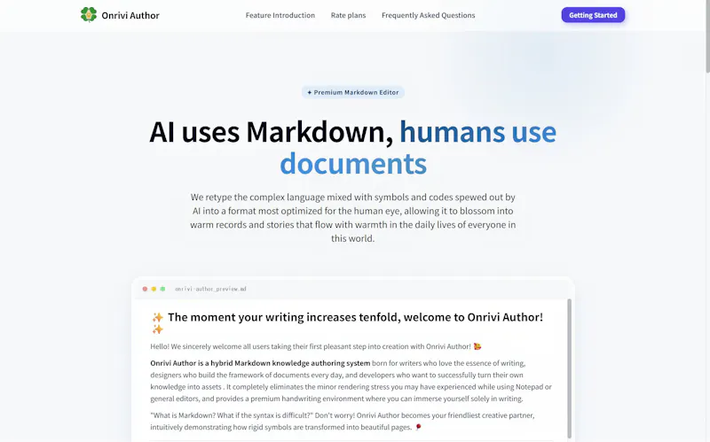 Onrivi Author screenshot 2