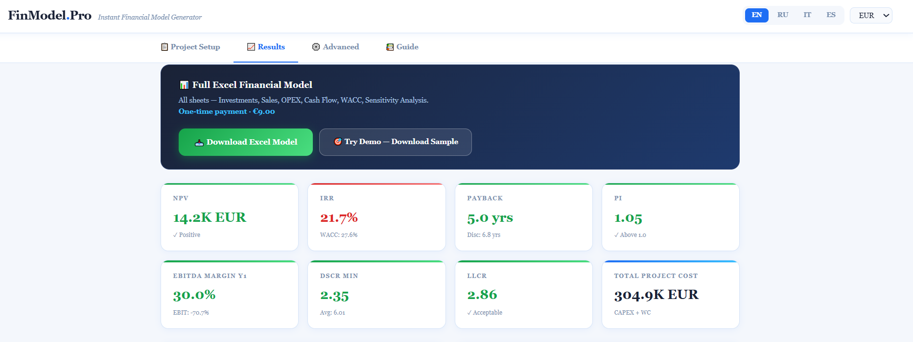 FinModel Pro gallery image