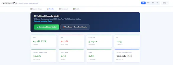 FinModel Pro gallery image
