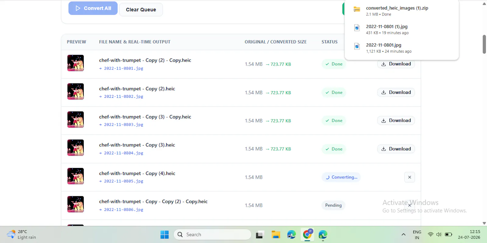 Heic to Jpg screenshot 6