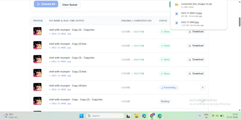 Heic to Jpg screenshot 6