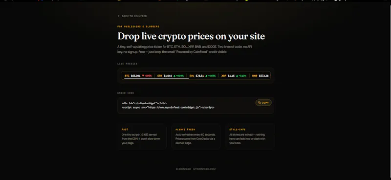 CoinFeed screenshot 6