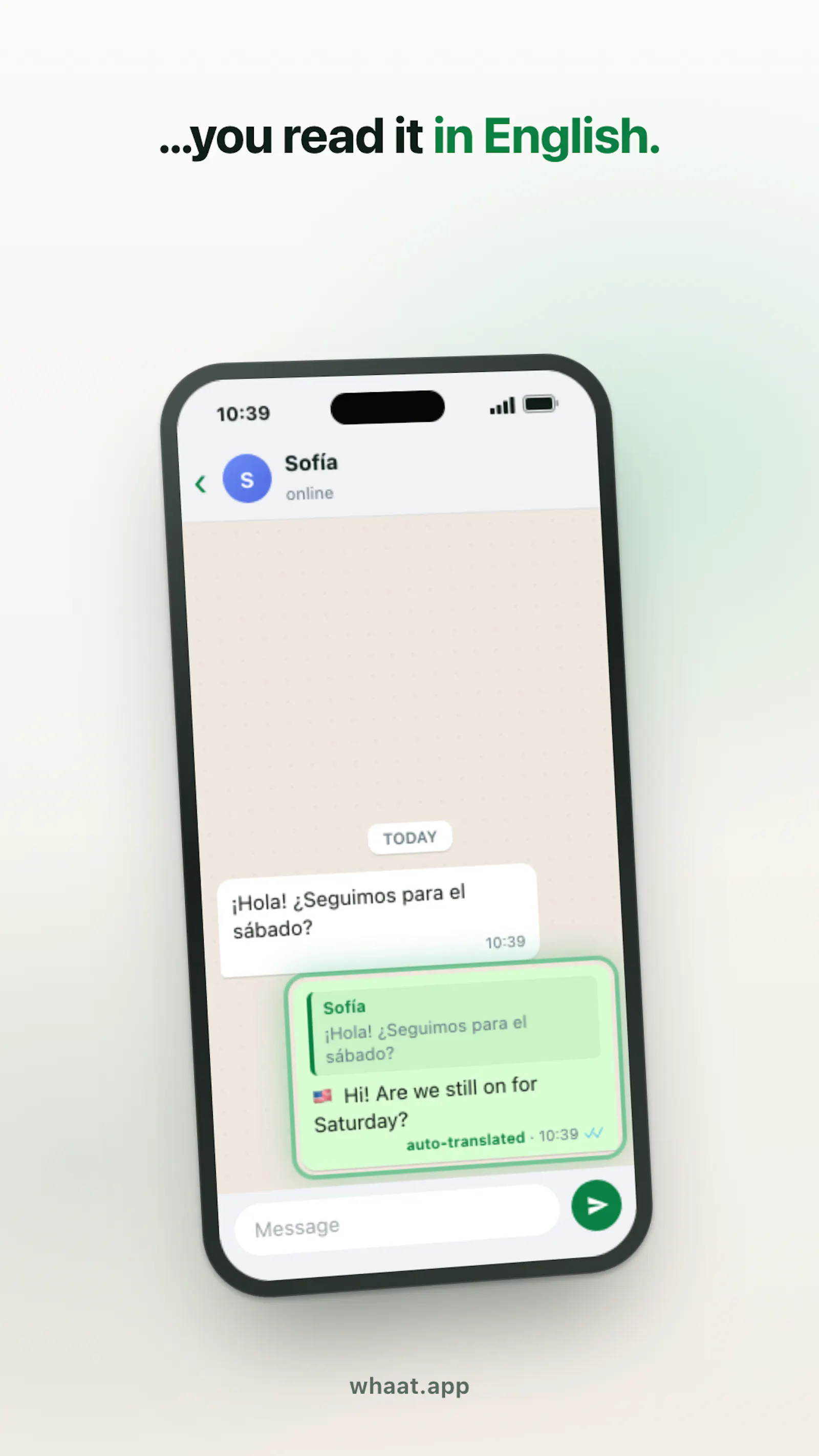 Whaat screenshot 3