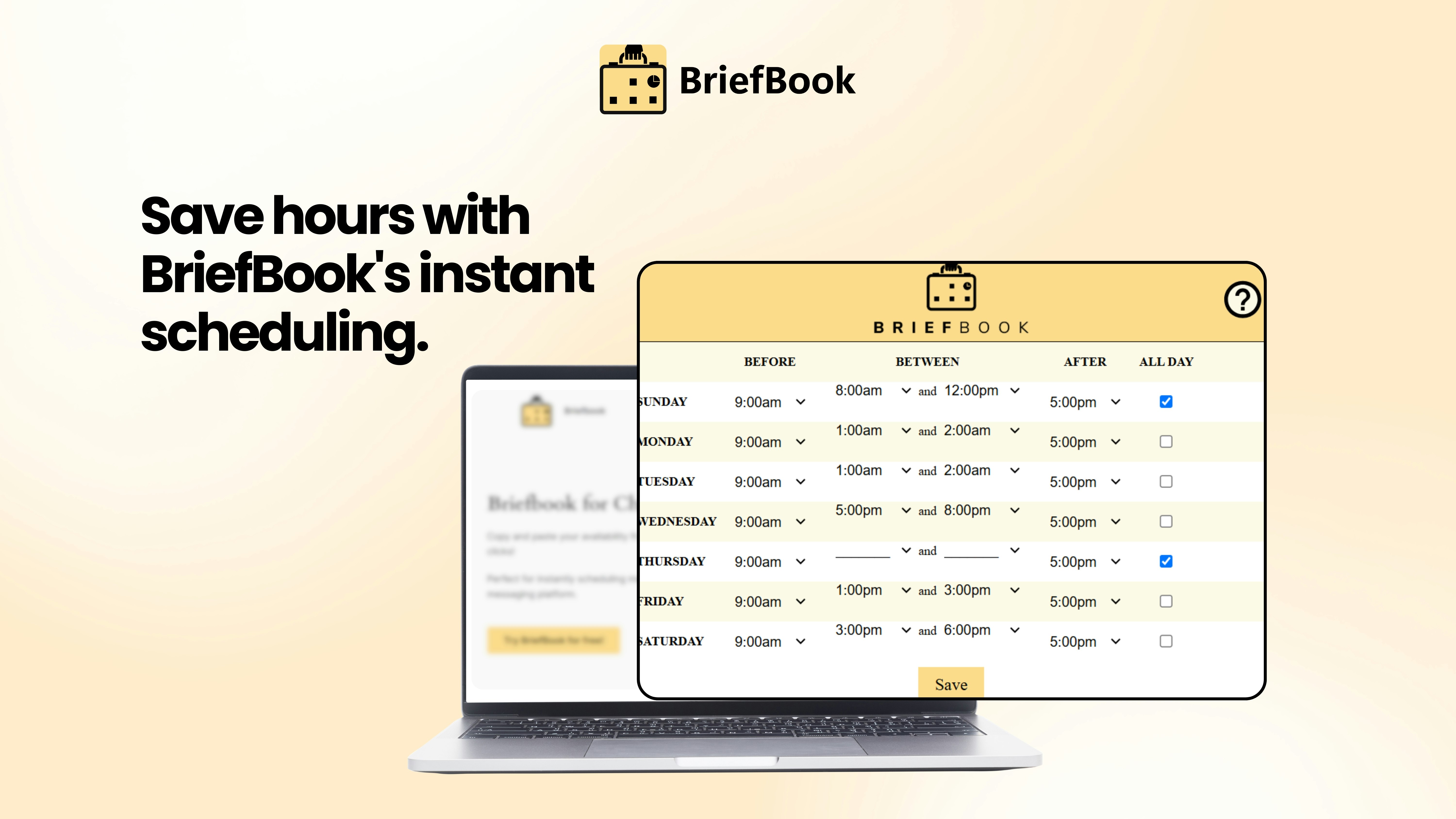 Briefbook - Schedule your meetings in 2 clicks media 2