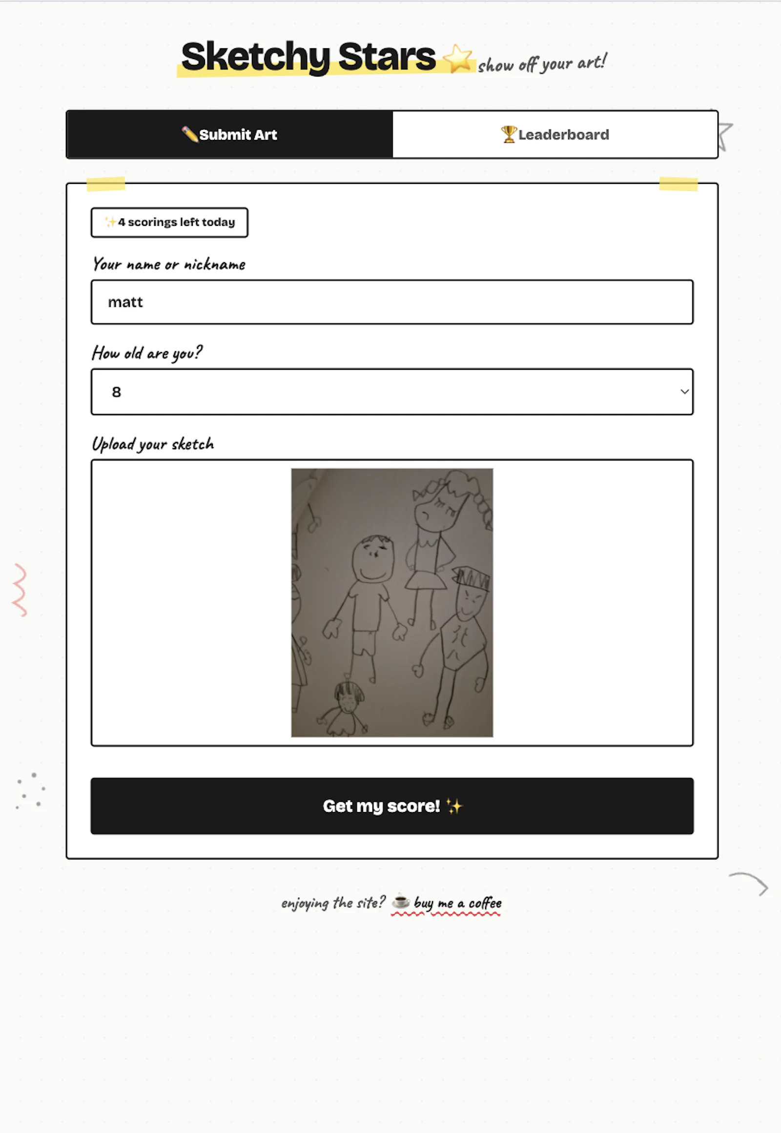 Sketchy Stars screenshot 1