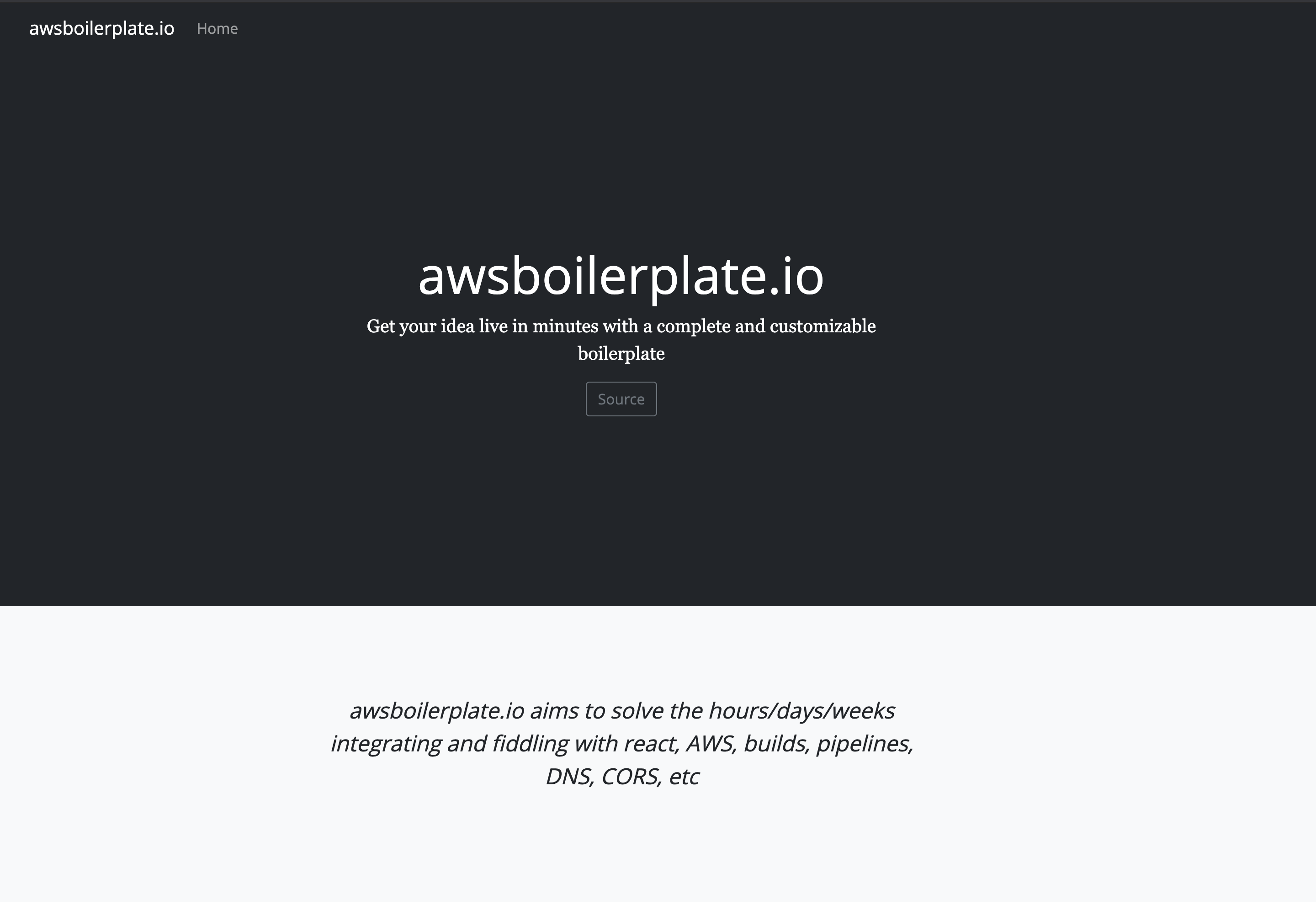awsboilerplate