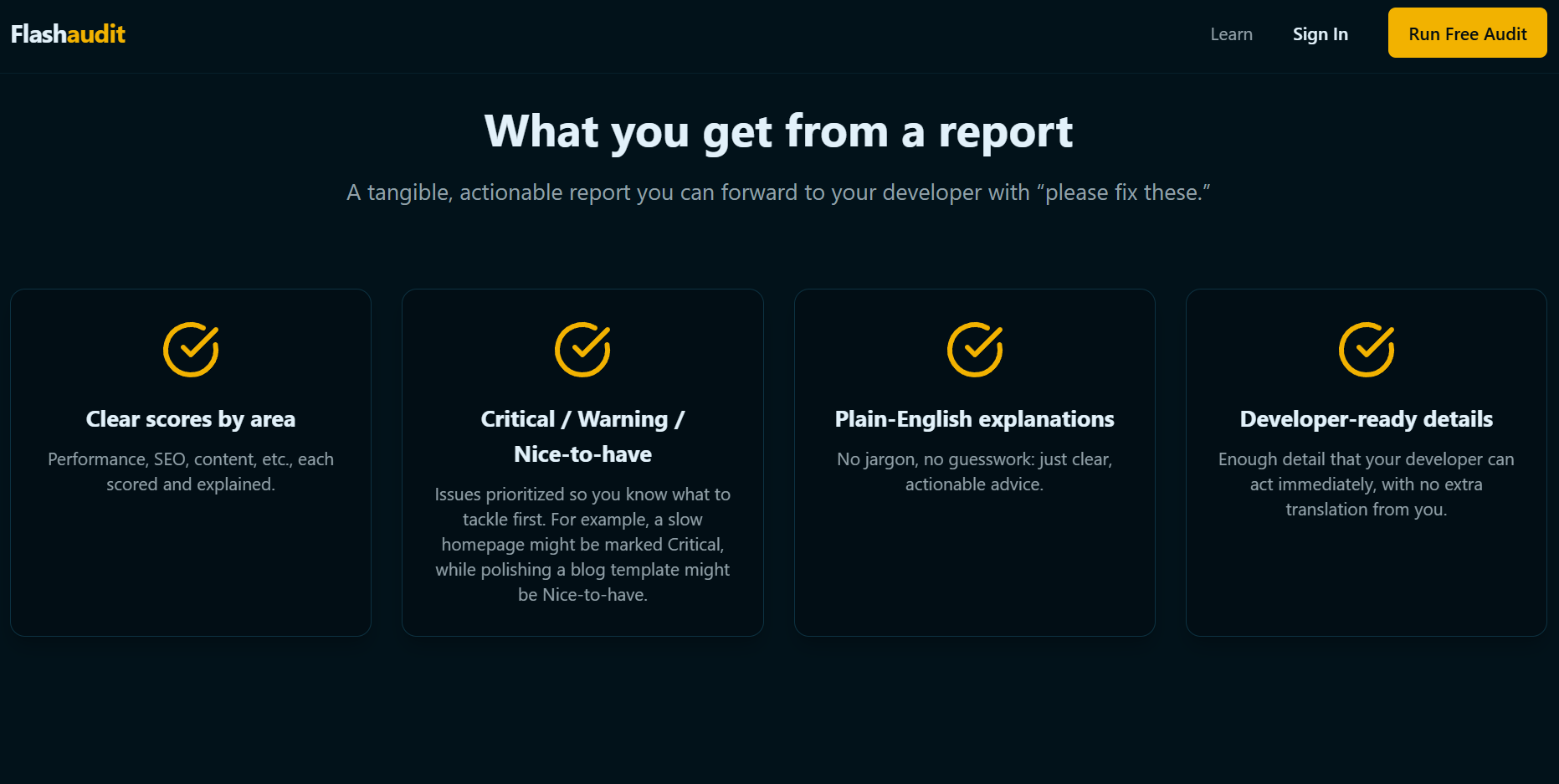 FlashAudit gallery image