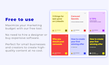 LinkedIn Carousel Generator gallery image