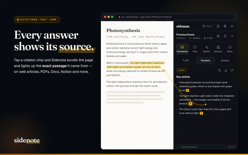 Sidenote screenshot 1