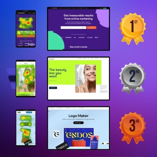 LandingMetrics - การออกแบบหน้า Landing Page ที่ดีที่สุดจัดอันดับโดยประสิทธิภาพของ UX media 2