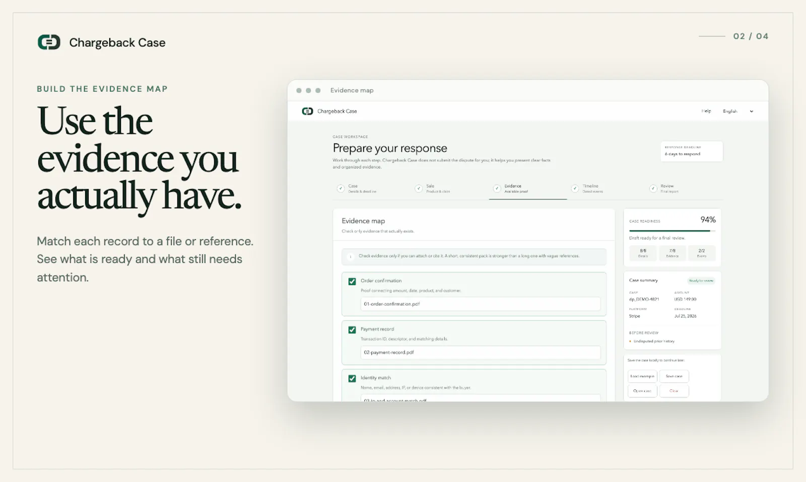 Chargeback Case screenshot 5