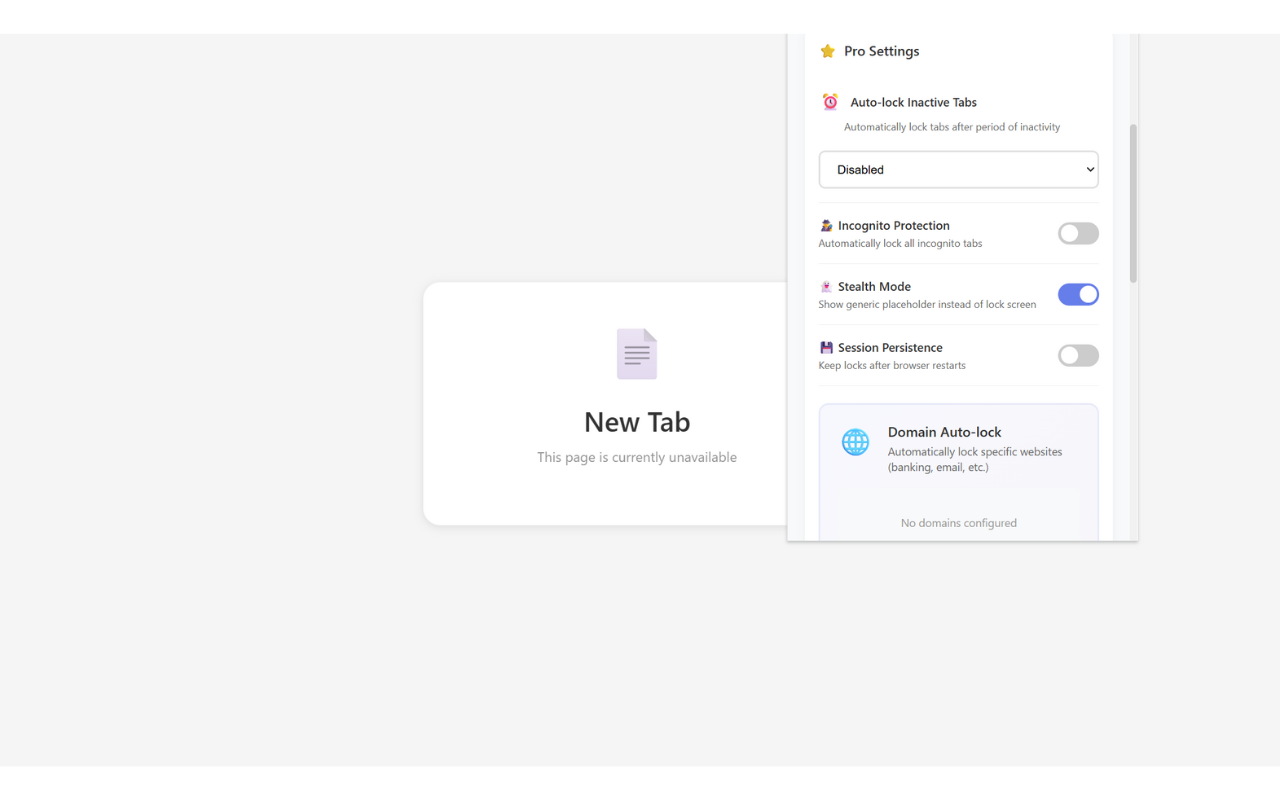 Tab Lock Pro - Secure Your Tabs gallery image