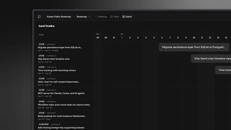 Kaneo screenshot 4