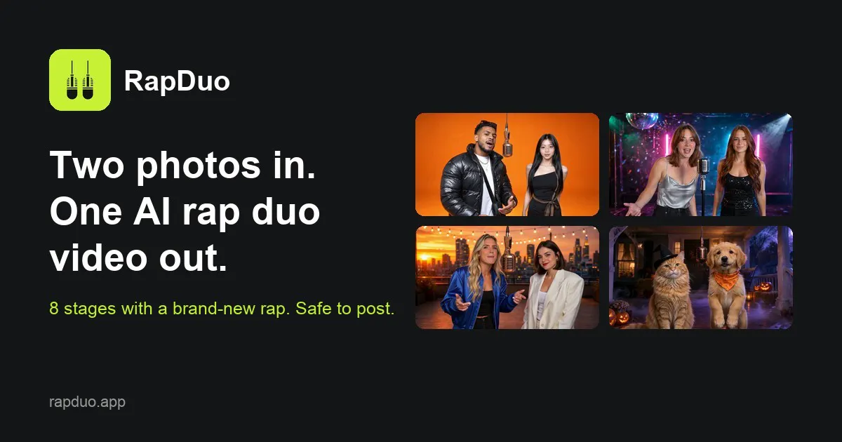 RapDuo - Rap Duo AI Video gallery image