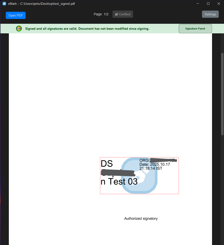 Trexo PDF Signer gallery image