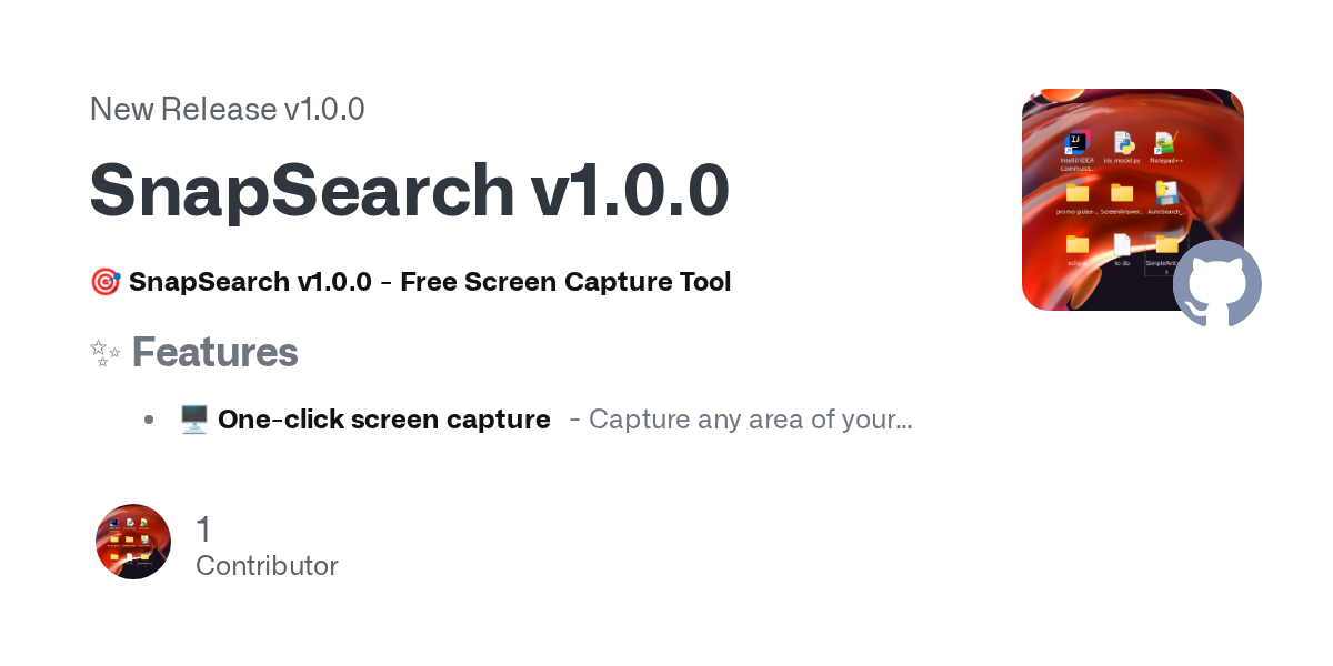 snapsearch v1.0.0 gallery image