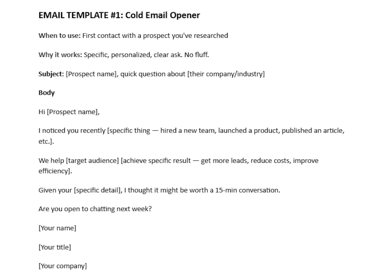 20 High-Converting Email Templates screenshot 2