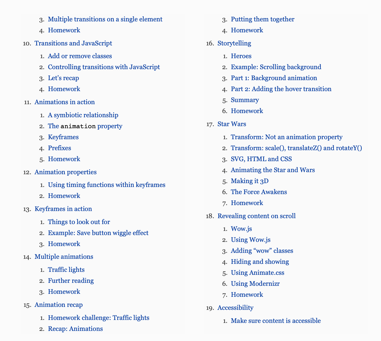 CSS Animation 101 gallery image