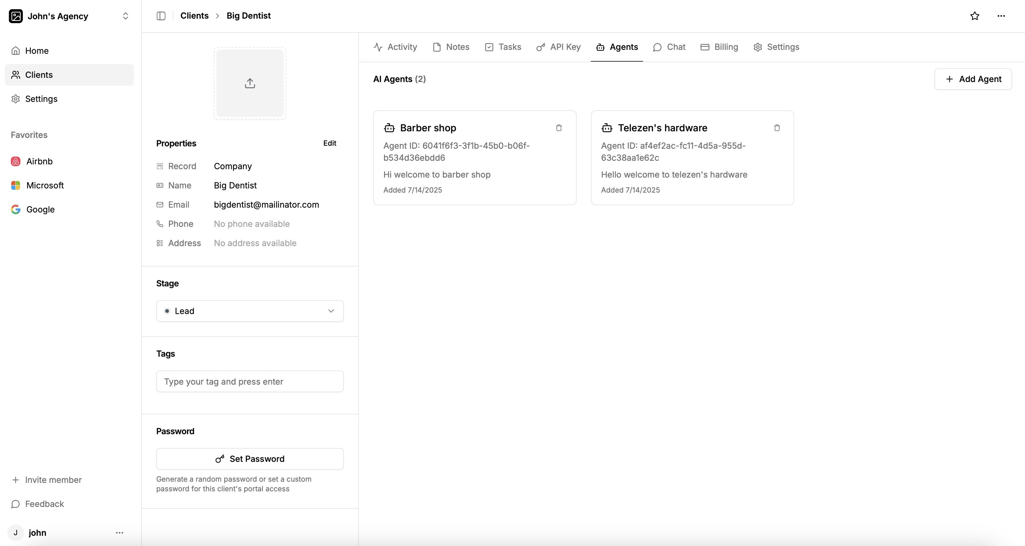 Telezen Dashboard gallery image