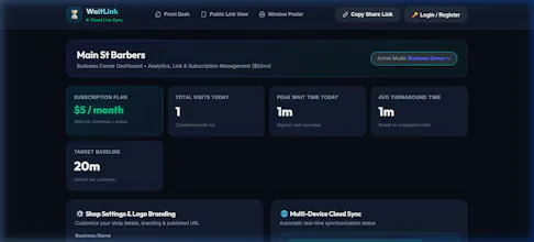 WaitLink — Live Walk gallery image