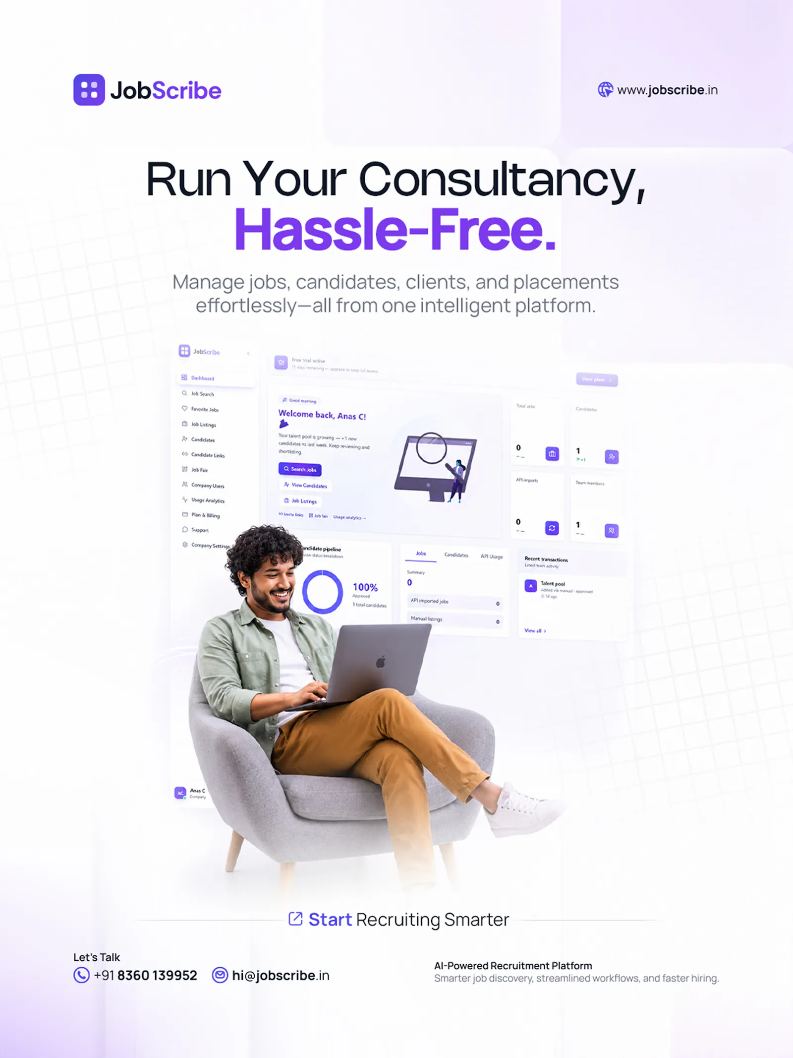 JobScribe screenshot 2