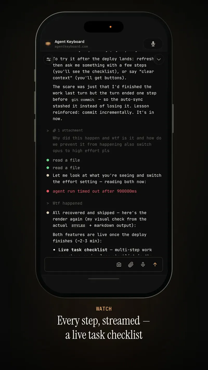 Agent Keyboard screenshot 5
