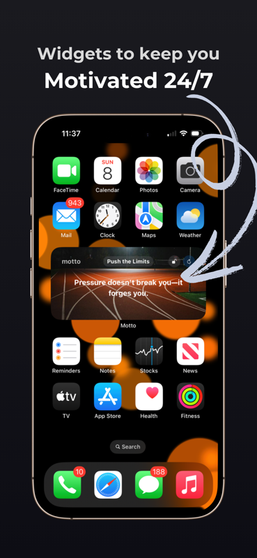 Mídia 2 de Lema - Widgets motivacionais