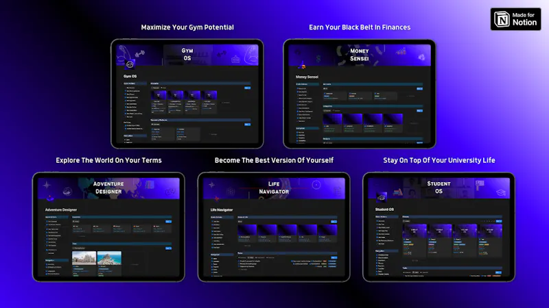 Ultimate Bundle for Notion screenshot 1