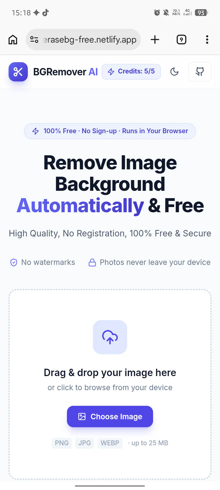 EraseBG - Free AI Background Remover gallery image