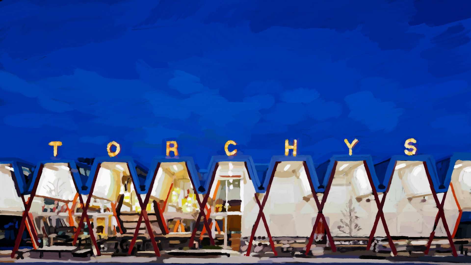 Hand Painted Zoom Backgrounds for Biden gallery image