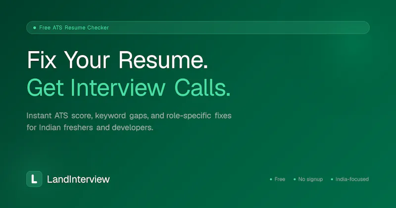 LandInterview screenshot 1
