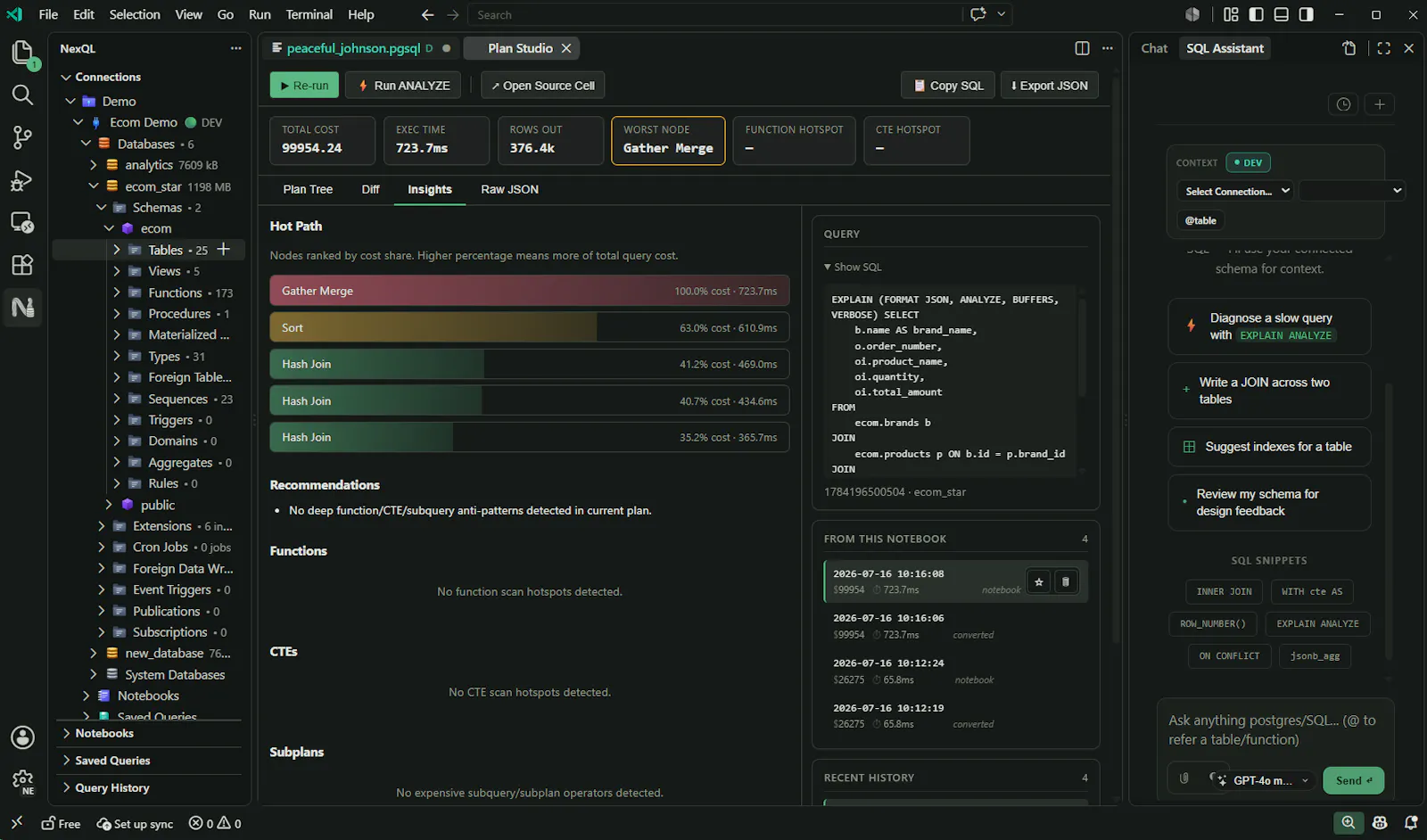 NexQL screenshot 6