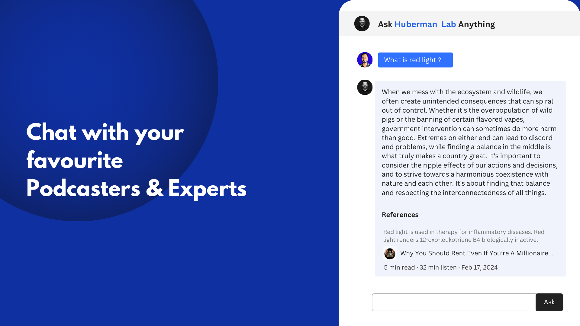 Podcastworld.io- Perplexity for Podcasts gallery image