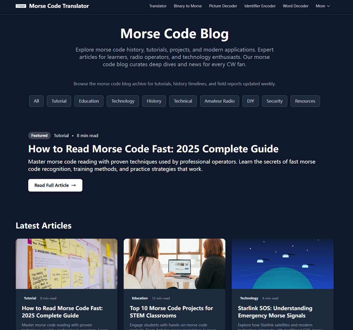 Morse Code Translator gallery image